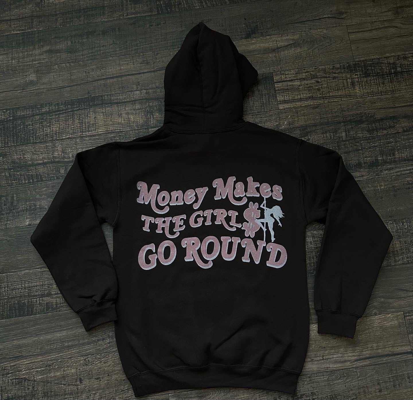 Black discount money hoodie