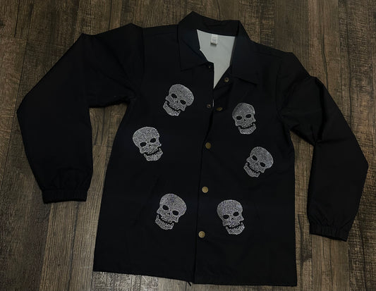 SKULL ALL RHINESTONE (DICKIE) JACKET