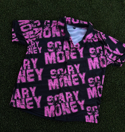 Black/Pink Men Trunk Shirt