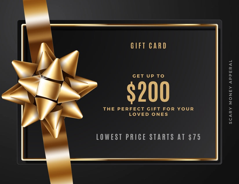 Scary Money Gift Card